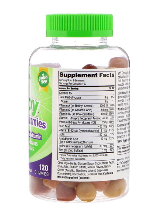 21st Century VitaJoy Multivitamin - 120 Gummies - Image 2